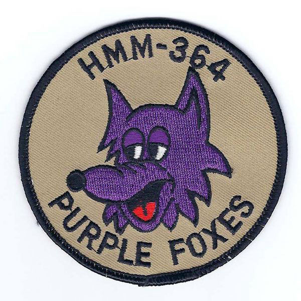 HMM-364 Purple Foxes  Rank :  Commander  Designator/NEC :  210X-Medical Corp Officer (1969)